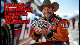 Can't Believe How Many Numbered Cards Were In One 2025 Prizm Racing Blaster! (NASCAR)