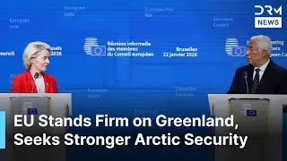 FULL SPEECH: EU Leaders Push Arctic Security Investment as Trump Backs Down on Threats | AC1Z