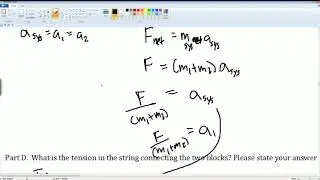 AP Physics Force Review Sheet Free Response  Solution