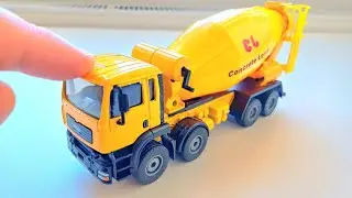 Unboxing & Test &ndash; Realistic Metal Concrete Mixer Truck | Amazing Details & Quality