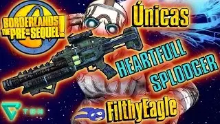 Borderlands: The Pre-Sequel | Gu&iacute;a de armas &Uacute;nicas | Heartfull Splodger
