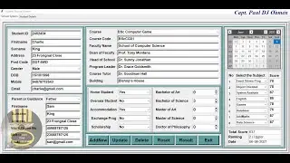 How to Create Student Database Management System Using MYSQL in Python - Part 5 of 6