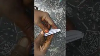 craft#paper craft#simple paper knife boat making#paper kathi kappal#paper knife boat ⛵# paper boat .