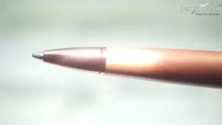 Penhouse.in Model: 14524 Copper color body with copper color clip medium tip twist type ball pen