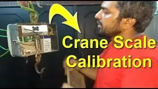 Crane Scale Calibration | crane scale 300kg | Weighing Calibration in Hindi - Urdu