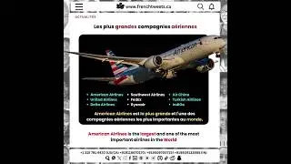 American Airlines stands as one of the largest and most influential airlines globally. ✈️🌍