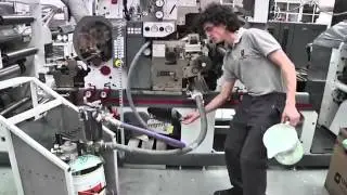 ▶ Format change on XFlex X4 press