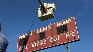 Scoreboard Replace/Install - September 2017
