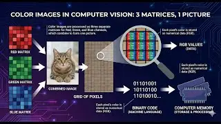 Color Images in Computer Vision: 3 Matrices, 1 Picture