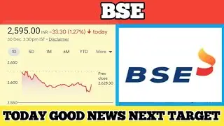 bse share latest news today || bse share next target 
