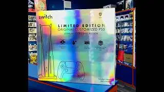 Эксклюзивная. Супер лимитированная игровая консоль Sony PlayStation 5 Switch Limited Edition!