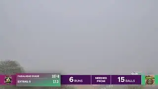 Karachi Challenge Cup 1/ 18-12-2025 / Cholistan VS Faisalabad Shaheen