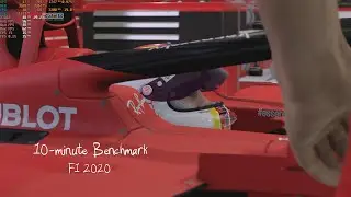 10-minute Benchmark: F1 2020
