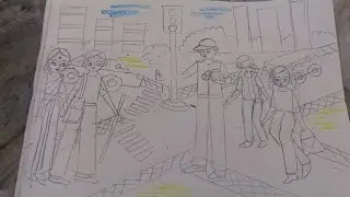 Traffic police drawing idea#traffic police memory drawing idea