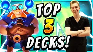 TOP 3 DECKS in CLASH ROYALE to LEARN NOW! (2021)