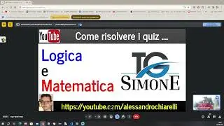 Quiz di logica verbale di Alessandro Chiarelli (servizio del TG SIMONE)