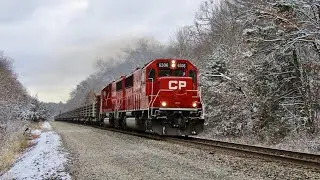 Chasing CP SD60's on a Continuous Welded Rail Train