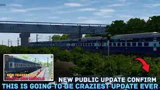 Railway Simulator India New Update Final Release Date 😎| Train SIM New Teaser 2 Look 🙌🔥| GAMEZXV2