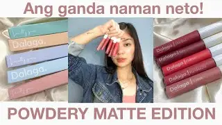 Powdery matte liptint REVIEW | DALAGA