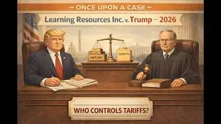 Learning Resources Inc. v. Trump (2026) - Tafiffs #lawmadesimple #prelaw #Tariffs #Trump #lawcase