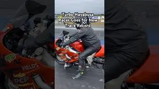 Turbo No-Bar Racer Tries to Break 1/4 Mile Track Record