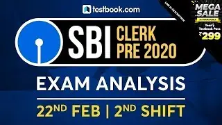 SBI Clerk Exam Review 2020 | 22nd February - Shift 2 | SBI Clerk Pre Analysis + Questions Asked