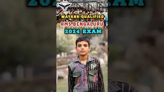 Rms 2024 qualified student👨&zwj;🎓 #rmsresult2025 #results #score #rms_coaching #shortsvideo #ytshorts