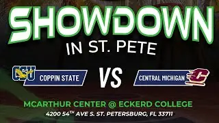 Showdown in St. Pete: Coppin State vs. Central Michigan Men's Basketball