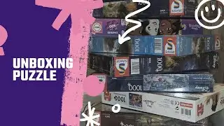 Unboxing puzzle 🧩                                                       #loisircréatif#puzzle