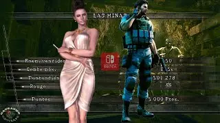 Las minas (501,278) | Chris Redfield (S.T.A.R.S) & Excella Gionne (TRICELL) | RE5 | NS
