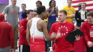 2019 - MSU Moorhead Chris Cook wins NSIC High Jump - Record