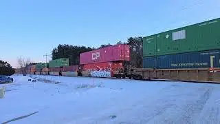 CPKC 149 West at Portage Wisconsin 
