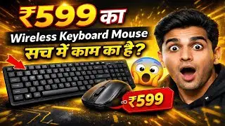 ZEBRONICS Companion 107 Review 🔥 ₹600 में Wireless Keyboard Mouse Combo | Honest Review Hindi