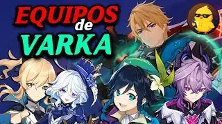 EQUIPOS de VARKA CALCULADOS! | Genshin Leaks 6.4!