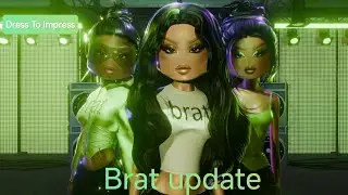 I got access to the brat update | Brat update is back into dress to impress