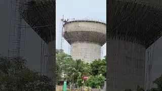 Bigs Water Tank india //steel fomwork shataring #slab Round slab