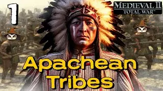 Conquering America with ARROWS! | Total War: Medieval 2 - Apachean Tribes Campaign #1