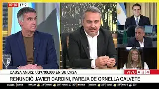 🚨CAUSA ANDIS: RENUNCI&Oacute; JAVIER CARDINI, PAREJA DE ORNELLA CALVETE