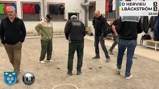 Landslagskval V55 2022 - Dubbelknock Match 3 av 3 - Dag Hervieu vs Leif B&auml;ckstr&ouml;m