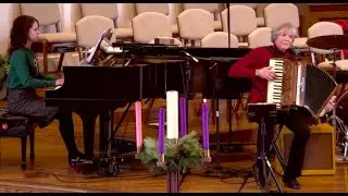 Coventry Carol - Karen Fremar, Accordion Lori Adami, Piano - Music for Advent at Leawood UMC