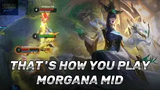 7-0-10 MVP MORGANA MONTAGE GAMEPLAY | Solo Queue | Patch 6.2f | Season 18 | WildRift