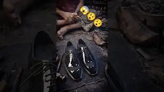 Handmade Shoes making. Cobbler Making shoes ASMR