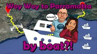 Who needs trains?! We BOATED across Sydney!