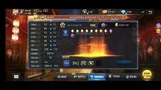 Crisis action upgrade Dark Knight to M