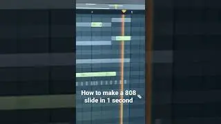 How to make a 808 slide in 1 second in FL studio