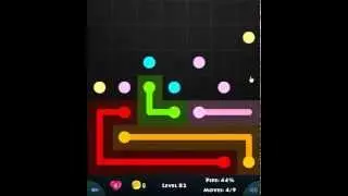 flow game facebook - green pack level 82 Connect the dots