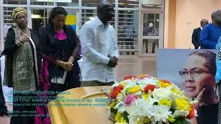 Arrival of the Mortal Remains of Senator BISSECK Paulette at Nsimalen Airport