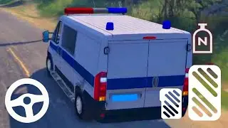 Offroad Police Van Driver Simulator - NEW GAME / Android Gameplay 1080p