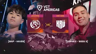 LEV vs. KRU - VCT Americas Stage 2 - Playoffs D3 - Map 3