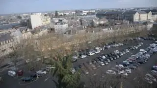 Prenons de la hauteur ! Ch&acirc;teauroux vue du haut de l'&eacute;glise Saint-Andr&eacute;